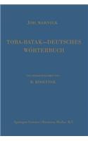 Toba-Batak--Deutsches Wörterbuch