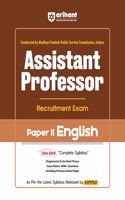 Arihant Madhya Pradesh Assistant Professor Recruitment Exam Paper II English| As per the latest syllabus issued by MPPSC Commission | Exam 2025-26