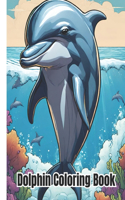 Dolphin Coloring Book