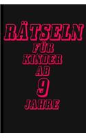 Rätsel Für Kinder ab 9 Jahre