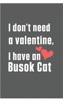 I don't need a valentine, I have a Busok Cat