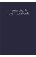 I miei clienti più importanti