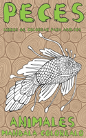 Libros de colorear para adultos - Mandala Colorealo - Animales - Peces