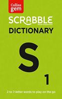 SCRABBLE™ Dictionary Gem Edition: The Words to Play on the Go(Collins Gem)