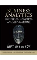 Business Analytics Principles, Concepts, and Applications