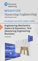 Modified Masteringengineering with Pearson Etext -- Standalone Access Card -- For Engineering Mechanics: Statics & Dynamics