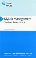 2019 Mylab Management with Pearson Etext -- Access Card -- For Human Resource Management