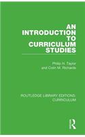 An Introduction to Curriculum Studies