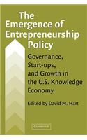 The Emergence of Entrepreneurship Policy