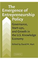 Emergence of Entrepreneurship Policy