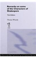 Remarks on Some of the Characters of Shakespeare