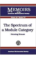 Spectrum of a Module Category