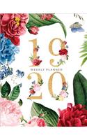 2019-2020 Weekly Planner: Calendar Schedule Organizer Journal and Notebook (July 2019 to June 2020)