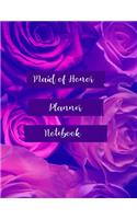 Maid of Honor Planner Notebook: Wedding Party Notebook and Task Tracker with Stylish Roses Design