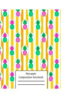 Pineapple Composition Notebook