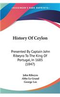 History Of Ceylon