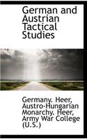 German and Austrian Tactical Studies