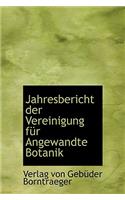 Jahresbericht Der Vereinigung Fur Angewandte Botanik