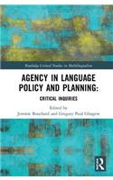 Agency in Language Policy and Planning: