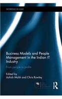 Business Models and People Management in the Indian IT Industry
