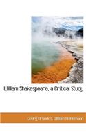 William Shakespeare, a Critical Study