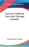 Lines on a Withered Tree in the Viceregal Grounds