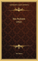 Max Pechstein (1922)