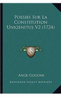 Poesies Sur La Constitution Unigenitus V2 (1724)