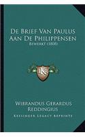 De Brief Van Paulus Aan De Philippensen