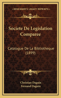Societe De Legislation Comparee
