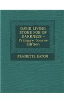 David Living Stone Foe of Darkness