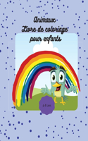 Animaux Livre de coloriage pour enfants