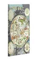 Celestial Planisphere Mini Lined Softcover Flexi Journal: (Early Cartography)