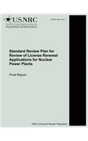 Standard Review Plan for Review of License Renewal Applications for Nuclear Power Plants