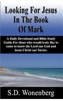 Looking For Jesus In The Book Of Mark
