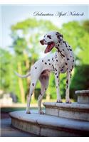 Dalmatian April Notebook Dalmatian Record, Log, Diary, Special Memories, To Do List, Academic Notepad, Scrapbook & More
