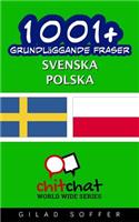 1001+ grundläggande fraser svenska - polska