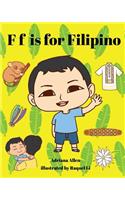 F is for Filipino