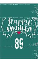 Happy Birthday 89