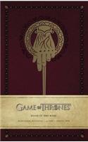 Game of Thrones: Hand of the King Hardcover Ruled Journal