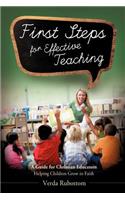 First Steps for Effective Teaching: (English)