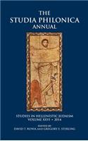 Studia Philonica Annual XXVI, 2014