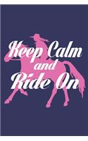 Keep calm and ride on