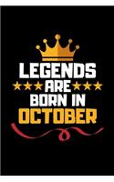 Legends Are Born In October
