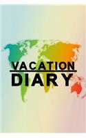 Notizbuch Vacation diary
