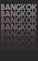 Notebook: Bangkok Ruled 6x9 120 Pages