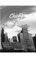 Chicago Blank lined notebook