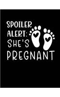 Spoiler alert- she's pregnant