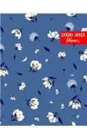 2020-2021 Planner: Pretty Two Year Personal Journal Week Planners & Goal Planner Organizer - Weekly & Monthly Dated Agenda Book and To Do List