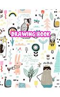 Drawing Book: 8.5" X 11", Personalized Artist Sketchbook: 110 pages, Sketching, Drawing and Creative Doodling Sketch Notebook to Draw and Write Journal (Workbook 